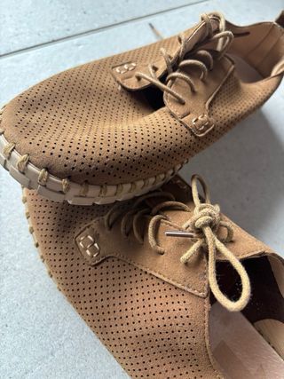 Alpargatas BEGET Hombre Talla 43 Marrón