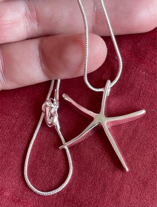 Colgante Estrella de Mar Plata 925