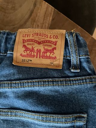 Pantalón vaquero Levi's azul Talla 12A