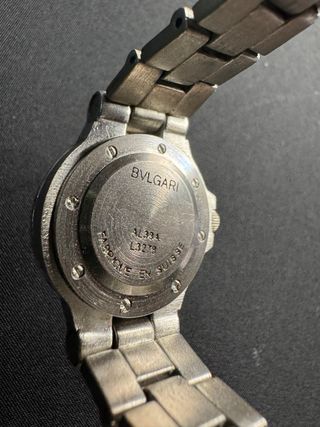 Reloj estilo Bulgari – Cronógrafo – Acero inoxidab
