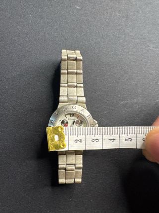 Reloj estilo Bulgari – Cronógrafo – Acero inoxidab