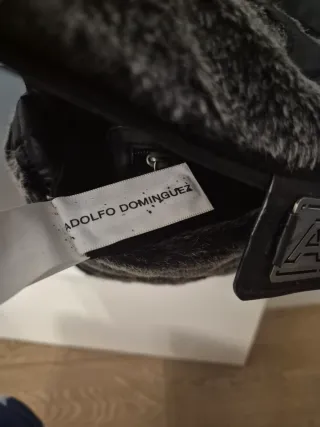 Bolso Adolfo Dominguez Negro y Gris