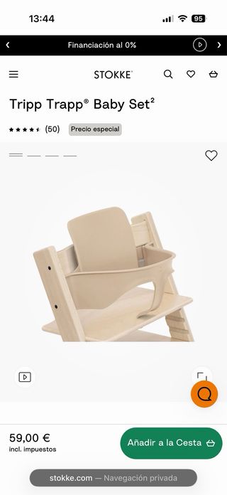 Accesorio Trona Stokke Beige
