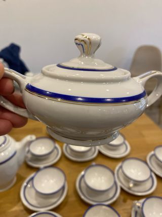 Juego de café 11 servicios + tetera