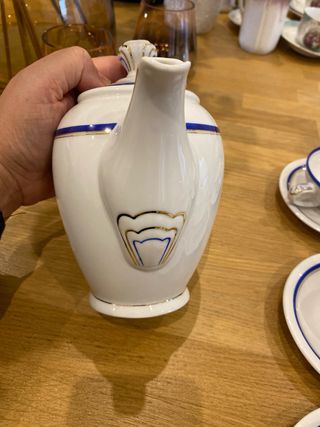 Juego de café 11 servicios + tetera