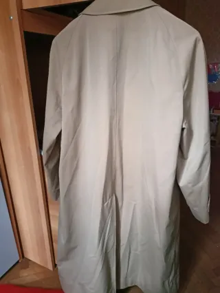 Trench vintage Acquascutum uomo beige