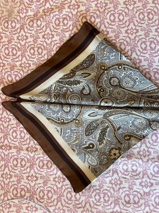 Pañuelo Fular Vintage Estampado Paisley