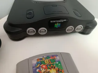 Nintendo 64 + Mario 64. PAL EUR