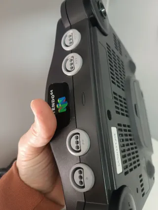 Nintendo 64 + Mario 64. PAL EUR