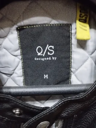 Giubbotto ecopelle nero taglia M