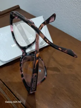 Occhiali Michael Kors neri e rosa