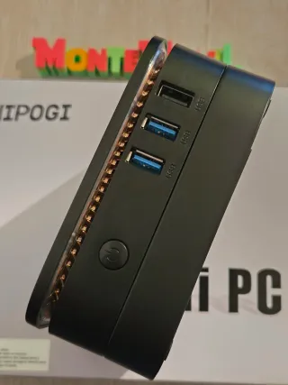 Mini Pc + Monitor + Teclado + Ratón + Altavoces