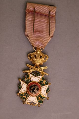 Medalla Orden Leopoldo Bélgica Oficial