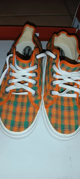 Scarpe da tennis fantasia scozzese