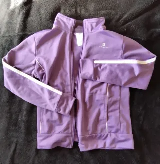 Sudadera lila niña 8 años