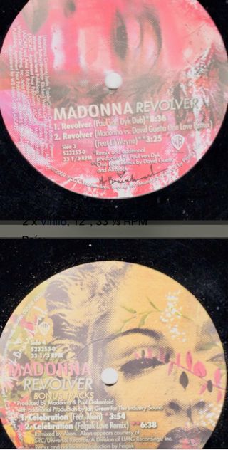 PRECINTADO Vinilo 2x12” Madonna - Revolver (Re)