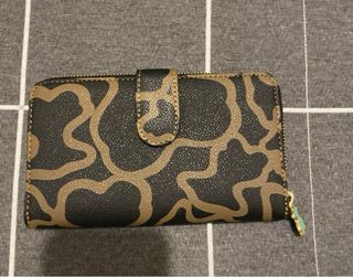 Cartera Tous Piel Negra y Marrón