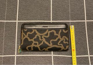 Cartera Tous Piel Negra y Marrón