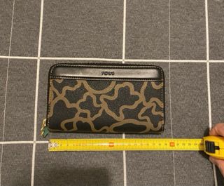 Cartera Tous Piel Negra y Marrón