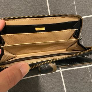 Cartera Tous Piel Negra y Marrón