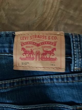 Pantalón Vaquero Levi's 510 Azul Talla 14A