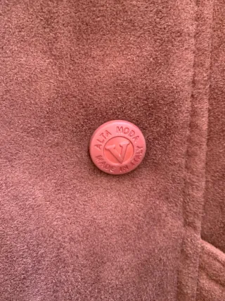 Cappotto Vintage Sherling Marrone