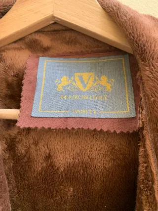 Cappotto Vintage Sherling Marrone