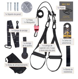 High Pulse Entrenamiento Suspension (7 Piezas)