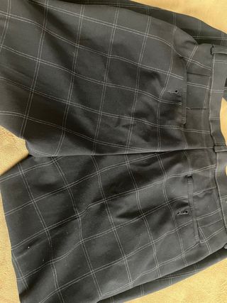 Pantalón vestir H&M cuadros hombre