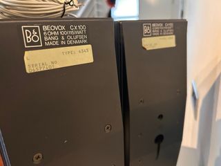 Altavoces Bang & Olufsen CX 100 Negros