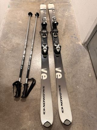 Esquís Salomon y Botas de Esquí