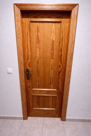 Puertas de madera interior