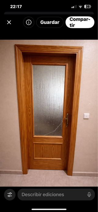 Puertas de madera interior