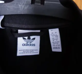 Chaqueta deportiva Adidas Originals negra T.13-14