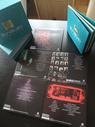 Bunbury 5CD + Libro XX Aniversario Pequeño