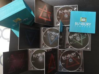 Bunbury 5CD + Libro XX Aniversario Pequeño