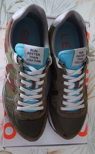 Sun68 Scarpe Uomo Verde Militare Tg.44