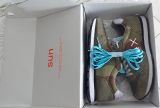 Sun68 Scarpe Uomo Verde Militare Tg.44