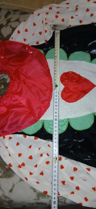 Costume Carnevale Regina di Cuori Bambina 5 anni