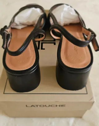Zapatos negros Latouche slingback