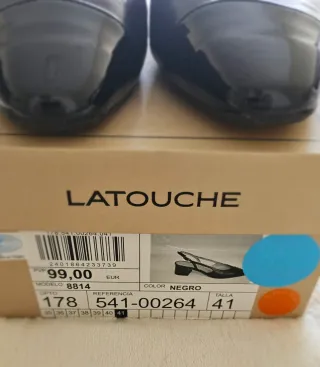 Zapatos negros Latouche slingback