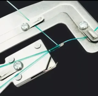 Máquina para hacer nudos de pesca