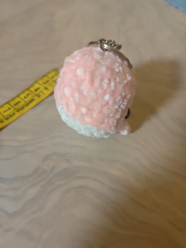 Llavero Ballena Crochet Hecho a Mano