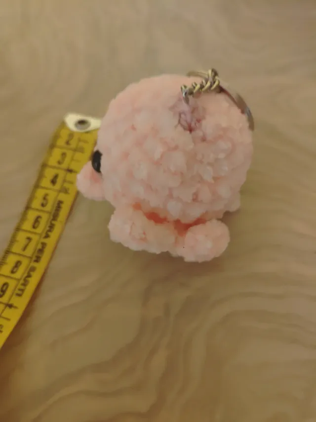 Llavero Ballena Crochet Hecho a Mano