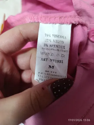 Pantalones rosas mujer