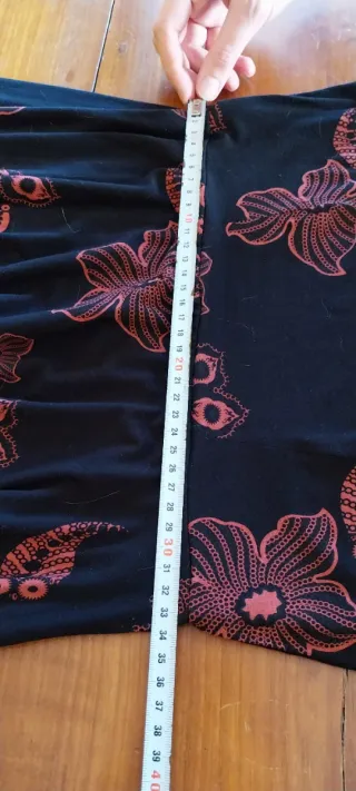 Abito Desigual asimmetrico donna. Misure in foto