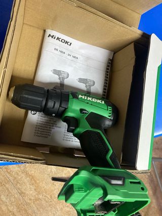 Taladro Atornillador Inalámbrico HiKOKI. Nuevo