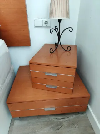 Conjunto dormitorio madera