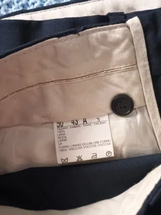 Traje de hombre negro