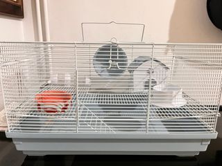 Jaula para hámster con accesorios